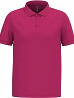Kariban K 254 Pánské piqué polo 20.K254 fuchsia