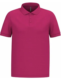 Kariban K 254 Pánské piqué polo 20.K254 fuchsia