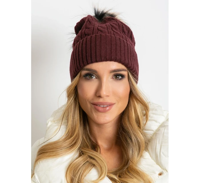 Dámská čepice AT CZ 173501 kaštanová