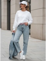 Dámské džínové kalhoty mom fit blue Dstreet model 21985666 - FashionStreet