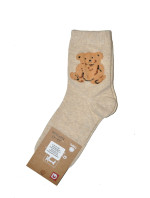 Dámské ponožky Ulpio Aura.Via 7598 Plyšový medvídek