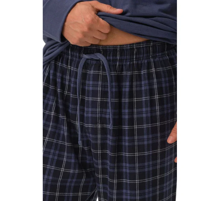 Pánské pyžamo light blue model 20716429 - Henderson Pánské pyžamo light blue model 20716429 - Henderson