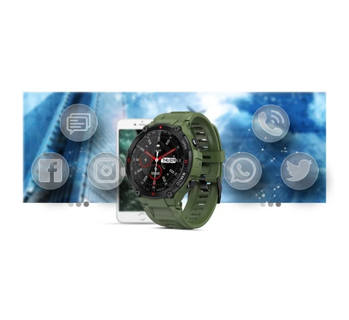 Chytré hodinky Green model 21804545 - Giewont Chytré hodinky Green model 21804545 - Giewont