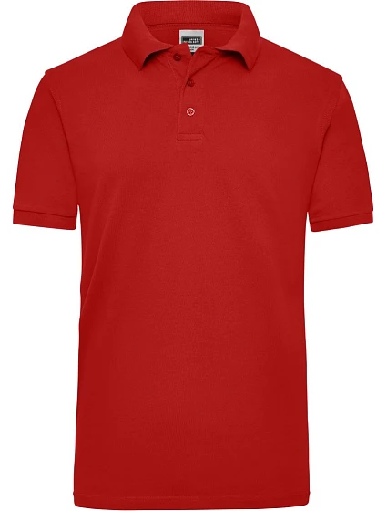 Daiber JN 801 Pánské pracovní piqué polo z těžké bavlny 02.0801 red Daiber JN 801 Pánské pracovní piqué polo z těžké bavlny 02.0801 red