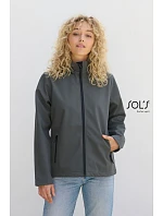 SOL'S Race Hooded Women Dámská 2-vrstvá softshellová bunda s kapucí 25.4448 charcoal grey SOL'S Race Hooded Women Dámská 2-vrstvá softshellová bunda s kapucí 25.4448 charcoal grey