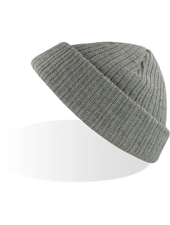 pletená čepice "" grey melange model 22478973 - Atlantis Headwear