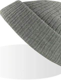 pletená čepice "" grey melange model 22478973 - Atlantis Headwear
