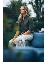 Cutter & Buck Advantage Shirt Women Piqué halenka s dlouhým rukávem model 22458639 anthracite melange Cutter & Buck Advantage Shirt Women Piqué halenka s dlouhým rukávem model 22458639 anthracite melange
