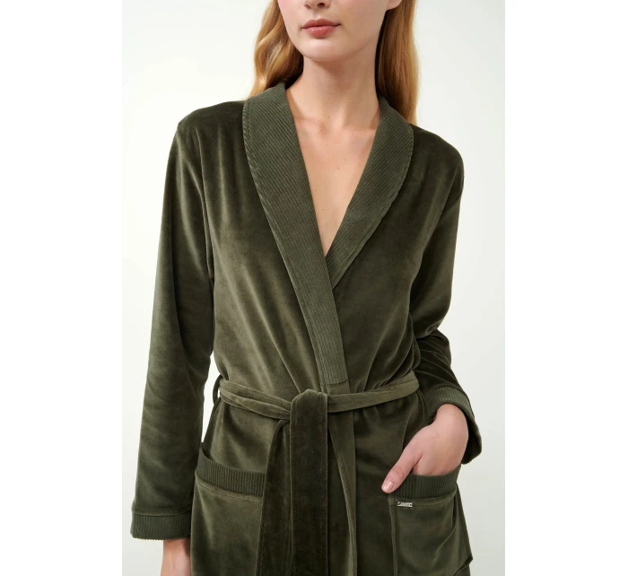 Vamp - Dlouhý sametový župan 21143 - Vamp