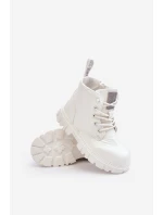 Dětské Lakované Boty Big Star Bílé model 21634243 - Big Star Shoes Dětské Lakované Boty Big Star Bílé model 21634243 - Big Star Shoes