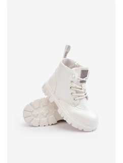 Dětské Lakované Boty Big Star Bílé model 21634243 - Big Star Shoes