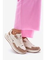 Dámské sneakers Big Star model 21692189 HIPOLY SYSTEM Béžové - Big Star Shoes
