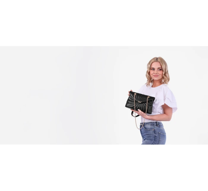 Dámská kabelka Vuch Allia Black Dámská kabelka Vuch Allia Black