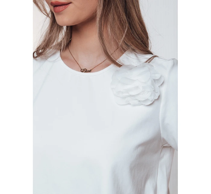 Dámské tričko ecru Dstreet model 21975629 - FashionStreet