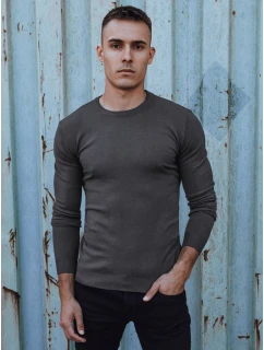 Pánský klasický svetr tmavě šedý Dstreet model 21980564 - FashionStreet