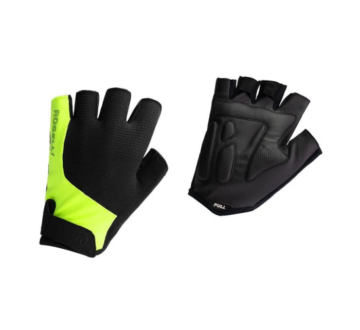 Rogelli rękawiczki ESSENTIAL czarny-fluor M