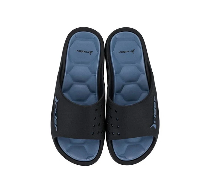 Pánské sportovní žabky Rider Bay pohodlné černé pantofle model 22088655 - Hikvision Pánské sportovní žabky Rider Bay pohodlné černé pantofle model 22088655 - Hikvision