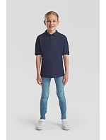 Fruit of the Loom Kids 65/35 Polo Dětské piqué polo 16.3417 purple Fruit of the Loom Kids 65/35 Polo Dětské piqué polo 16.3417 purple