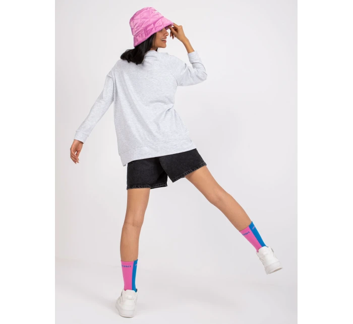 Mikina RV BZ 5228.16 světle šedá Mikina RV BZ 5228.16 světle šedá