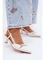 Sandály na podpatku  model 227448 Step in style