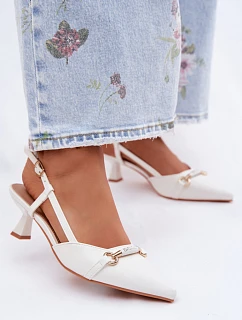 Sandály na podpatku  model 227448 Step in style