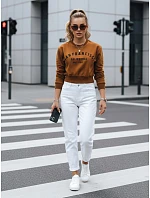 SAN FRANCISCO dámská mikina s potiskem hnědá FashionStreet BY1565