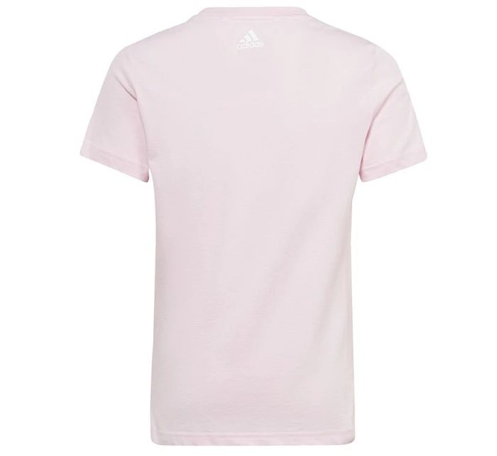 Essentials Bavlněné tričko Slim Fit Jr s lineárním logem IC3152