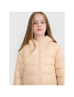 Dívčí péřová bunda se syntetickou výplní 4F 4FJRAW25TDJAF0816-83S Dívčí péřová bunda se syntetickou výplní 4F 4FJRAW25TDJAF0816-83S