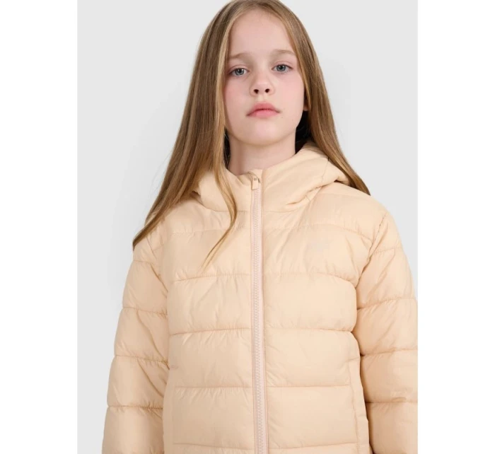 Dívčí péřová bunda se syntetickou výplní 4F 4FJRAW25TDJAF0816-83S Dívčí péřová bunda se syntetickou výplní 4F 4FJRAW25TDJAF0816-83S