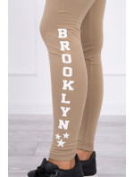 Brooklyn velbloudí legíny kalhoty