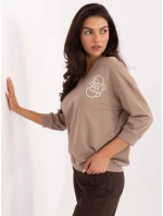 Bluzka RV BZ A891.21P ciemny bezowy