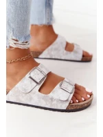 Dámské Nazouváky Stříbrné Vivio Dámské Nazouváky Stříbrné Vivio