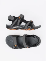 Designové sandály dámské šedo-stříbrné bez podpatku Designové sandály dámské šedo-stříbrné bez podpatku