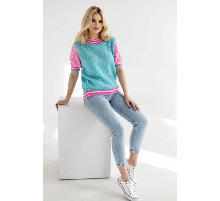 Svetr s krátkým rukávem  model 178641 PeeKaBoo