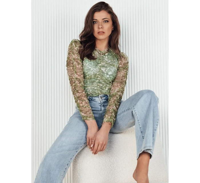 Dámská halenka zelená Dstreet model 21972920 - FashionStreet