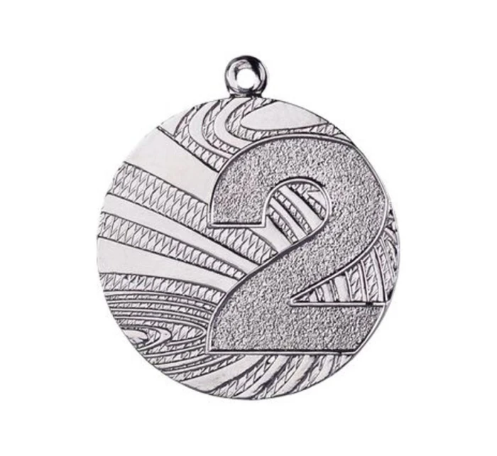 Stříbrná ocelová medaile druhé místo