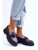 Dámské Kožené na Plochém Podpatku model 21634881 - Laura Messi