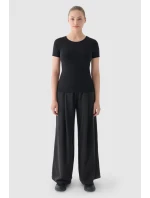 Dámské tričko s potiskem 4F Černé 4FWMM00TTSHF1846-20S