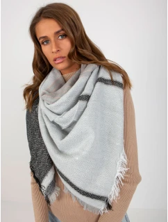 Dámský šátek AT CH 14201 1.77P šedý černý