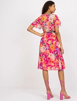 Šaty DHJ SK 13162.92 tmavě růžová