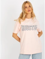 Tričko EM TS 527 1.26X light peach