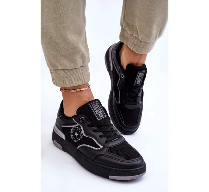 Dámská sportovní obuv Big Star LL274443 Černá a šedá Dámská sportovní obuv Big Star LL274443 Černá a šedá