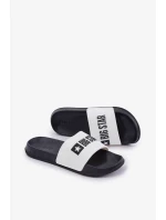 Pánské pantofle Big Star – bílé