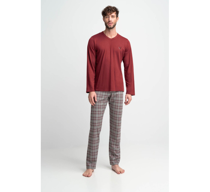 Vamp - Pohodlné dvoudílné pánské pyžamo model 16725289 - Vamp