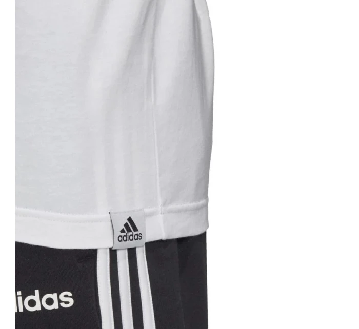 Pánské tričko M BB T model 21407074 Bílá vzor - ADIDAS