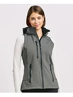 Dámská 3vrstvá softshellová vesta 40. heather grey model 22517322 - Promodoro