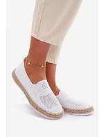 Dámské espadrilky model 22067174 Bílé - VINCEZA