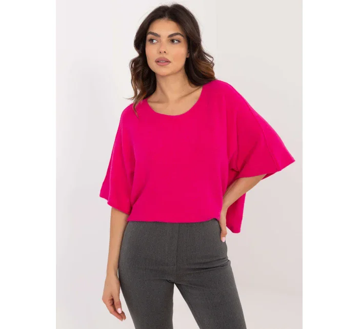 Svetr IT SW 0811.88P fuchsiový
