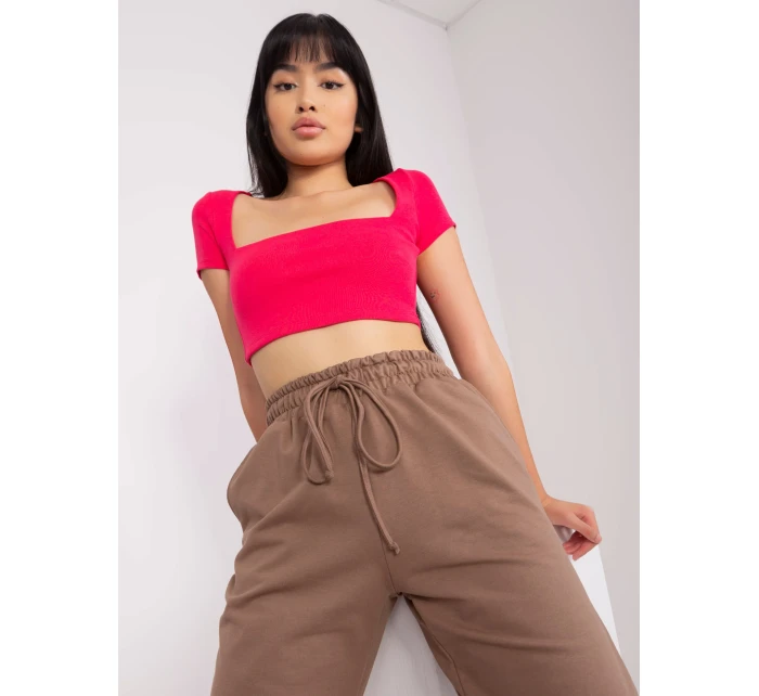 Spodnie LK SP brązowy model 18650644 - FPrice Spodnie LK SP brązowy model 18650644 - FPrice