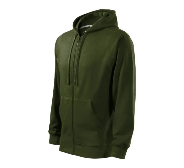 Trendy Zipper mikina pánská military